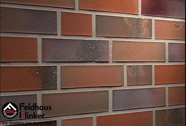 Клинкерная фасадная плитка R580NF14 salina carmesi colori 240х14х71 мм - Тёплая Керамика - Изображение 1