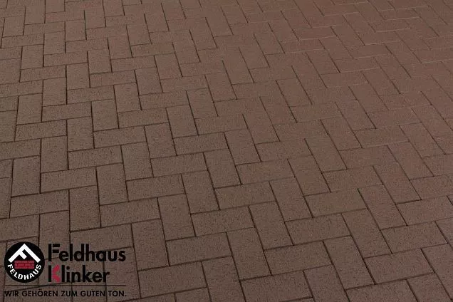 Тротуарная плитка Feldhaus Klinker P502SKF umbra plano 200x100x40 мм - Тёплая Керамика - Изображение 1