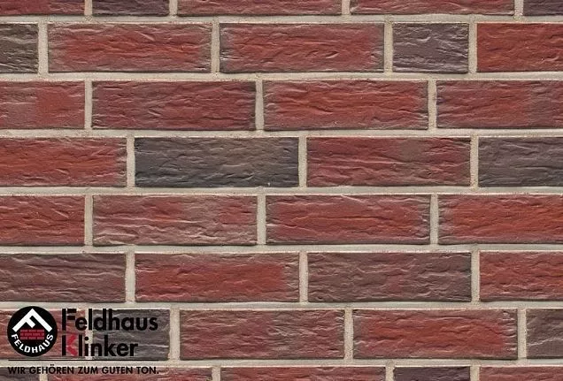 Клинкерный кирпич Feldhaus Klinker K396NF* "lava maron senso" 240х115х71 мм - Тёплая Керамика - Изображение 1