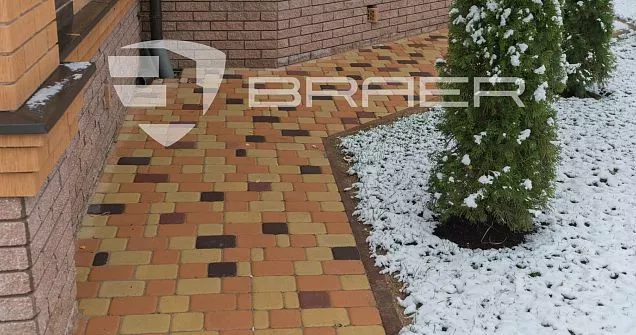 Брусчатка Классико, Винный, h=60 мм - Тёплая Керамика - Изображение 5