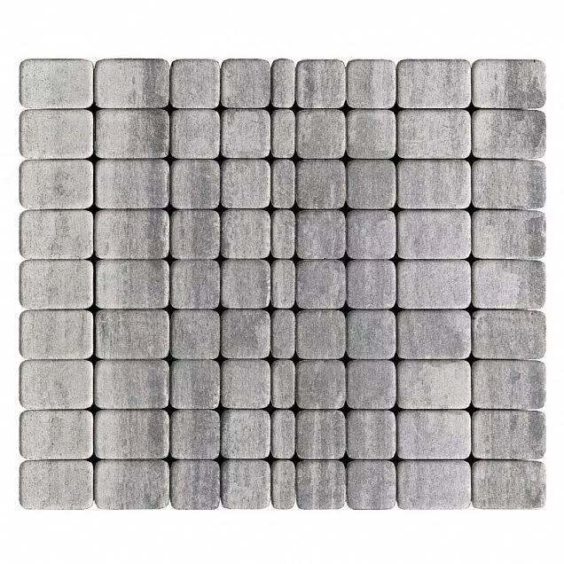 Брусчатка Классико, Color Mix "Туман", h=60 мм - Тёплая Керамика - Изображение 3