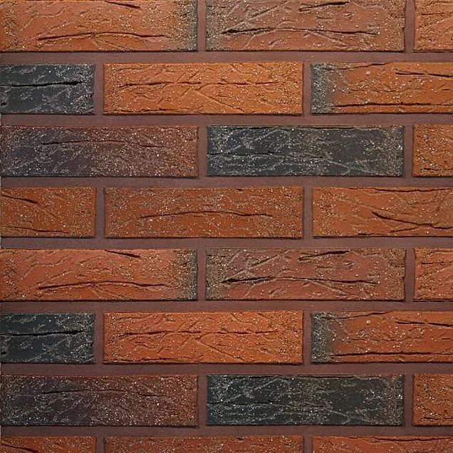 Кирпич лицевой TERCA Red Flame c песком (FAT) 250x85x65 мм - Тёплая Керамика - Изображение 1