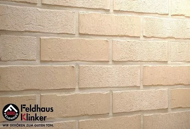 Клинкерный кирпич Feldhaus Klinker K762NF "vascu sabioso blanca" 240х115х71 мм - Тёплая Керамика - Изображение 3