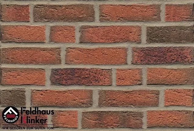 Клинкерная фасадная плитка R687NF14 sintra terracotta linguro, поверхность ручная формовка 240х14х71 - Тёплая Керамика - Изображение 2