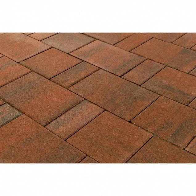 Бетонная брусчатка Старый город "Ландхаус", Color Mix "Закат", h=60 мм - Тёплая Керамика - Изображение 9