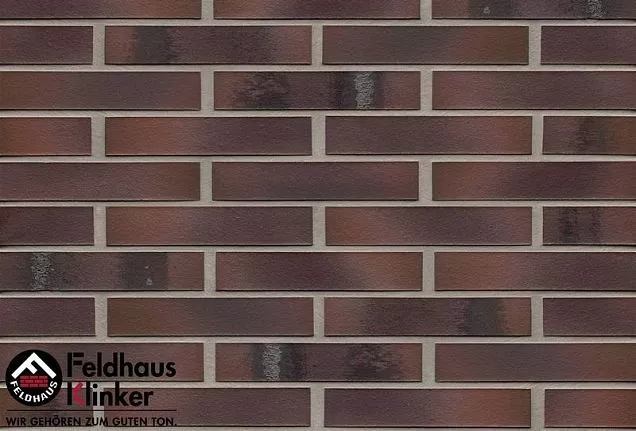 Клинкерный кирпич Feldhaus Klinker K561DF* carbona ardor maritimo 240х115х52 мм - Тёплая Керамика - Изображение 3