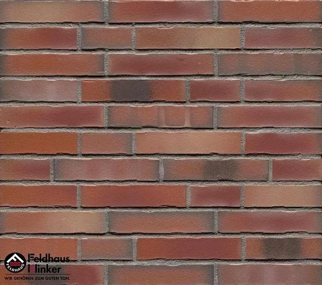 Клинкерный кирпич Feldhaus Klinker  K991DF bacco ardor matiz 240х115х52 - Тёплая Керамика - Изображение 1