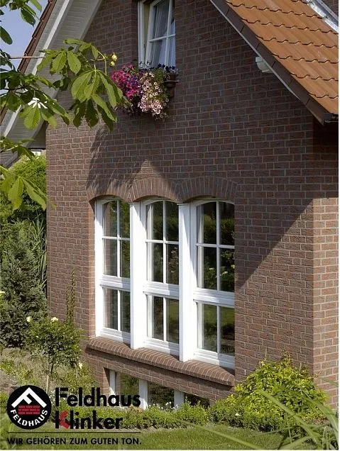 Клинкерный кирпич Feldhaus Klinker K335NF90  "carmesi antic mana" 240х90х71 мм - Тёплая Керамика - Изображение 4