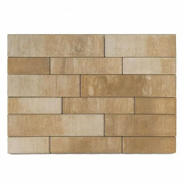 Брусчатка Домино, Color Mix "Плато", h=60 мм - Тёплая Керамика - Изображение 2