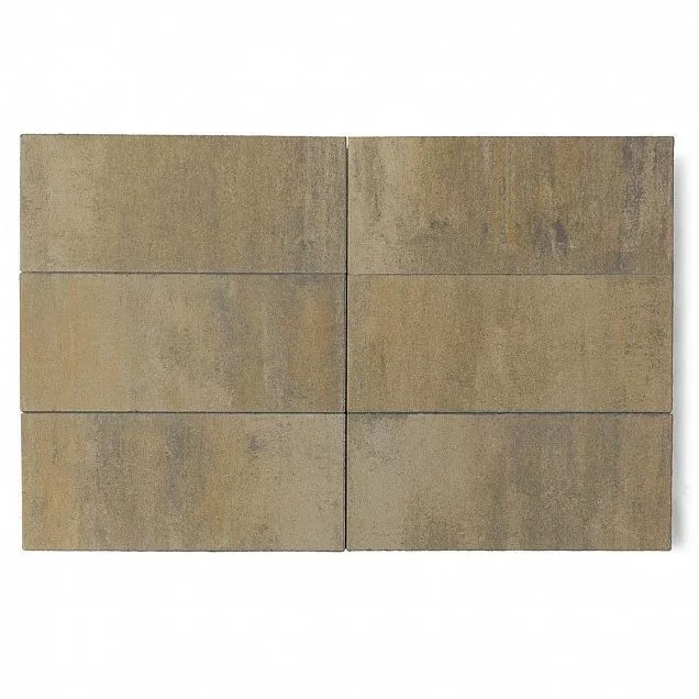 Бетонная брусчатка Сити, "Песчанник", h=80 мм - Тёплая Керамика - Изображение 2