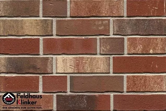 Клинкерный кирпич Feldhaus Klinker K750NF "vascu ardor rotado" 240х115х71 мм - Тёплая Керамика - Изображение 5
