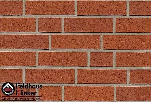 Клинкерный кирпич Feldhaus Klinker K401NF* "carmesi rugo" 240х115х71 мм - Тёплая Керамика - Изображение 1