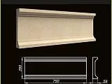 Филенка АС ФЛ75-26 - Тёплая Керамика - Изображение 2