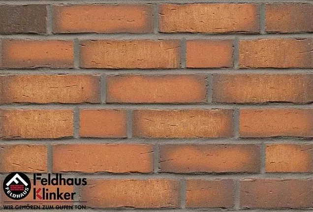 Клинкерная фасадная плитка R758NF14 vascu terracotta, состаренная поверхность  240х9х71 мм - Тёплая Керамика - Изображение 2